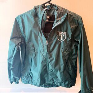 Camp Takajo uniform rain jacket with logo